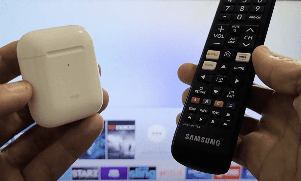 Airpods fashion to samsung tv