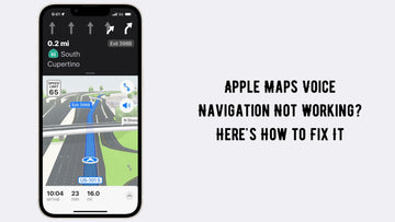 Apple Maps Voice Navigation Not Working