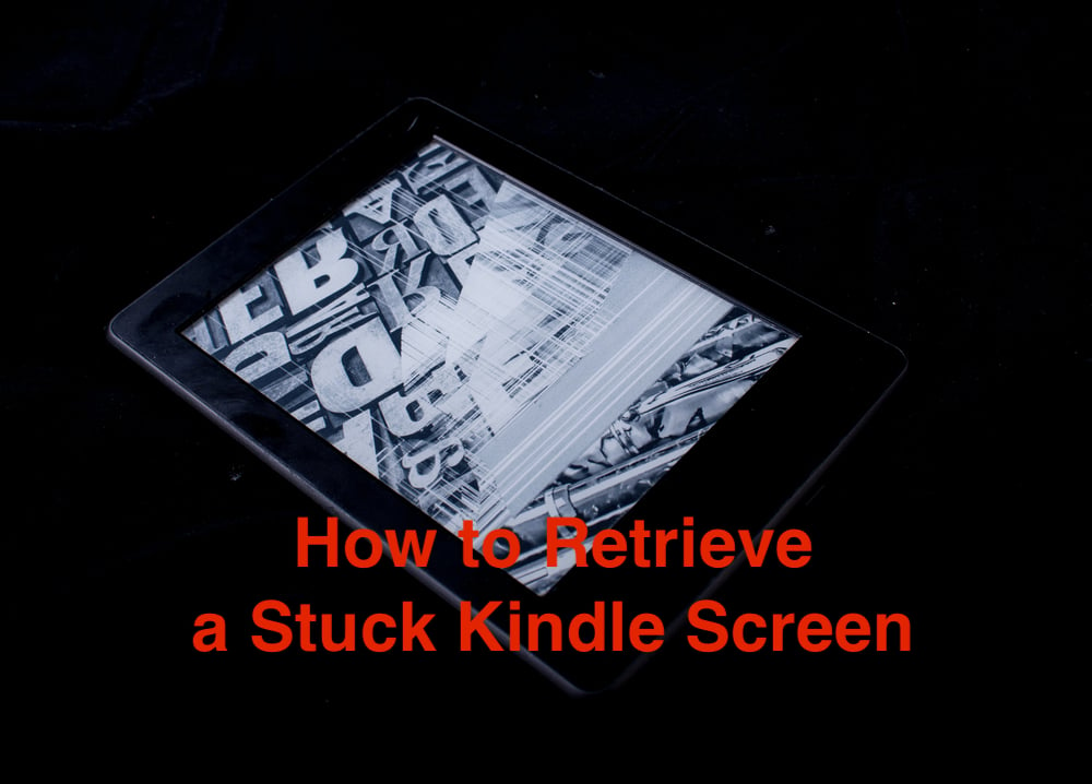 How to Retrieve a Stuck Kindle Screen from a Tree