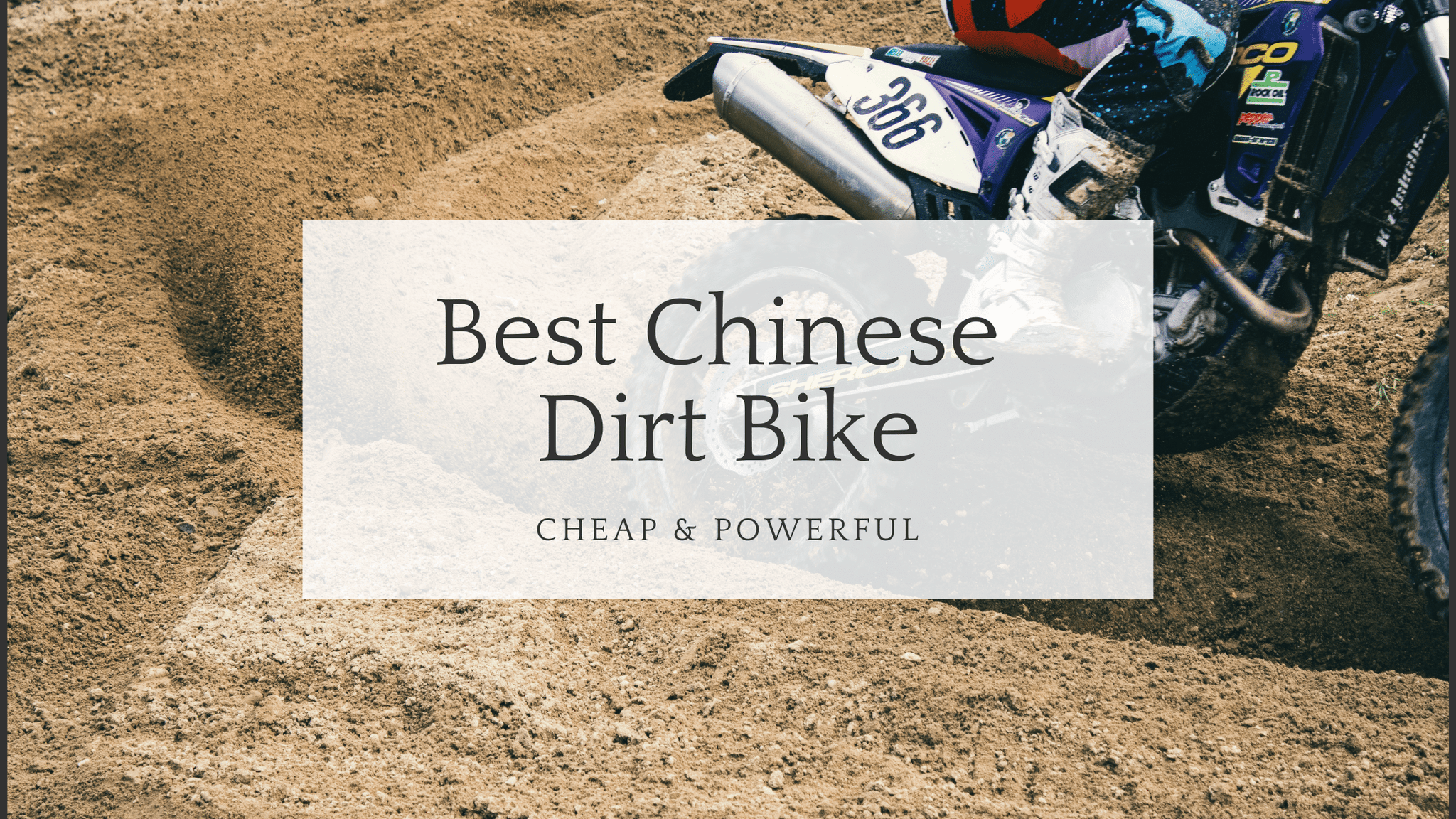 Best Chinese Dirt Bike