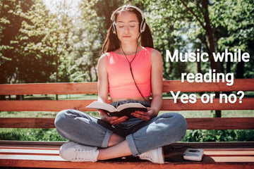 Should I listen to music while reading a book or novel